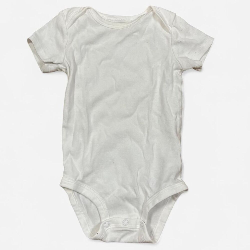 Carter-s White Sleepsuits-babygrows